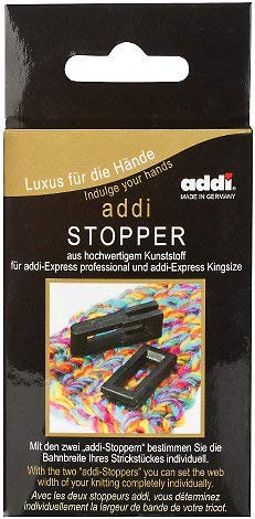Addi Express King Size Knitting Machine Kit Extended Version with Manual Counter Includes: 46 Needles, Knitting Machine, Pattern Book, Express Hook, Replacement Needles, Stopper Addi