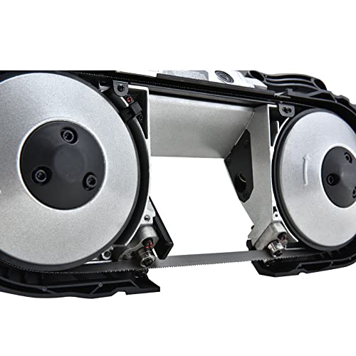 PowerSmart Portable Band Saw with Removable Alloy Steel Base, 10Amp 1100W Motor 5-Inch Deep Cut Bandsaw for Metal Wood PowerSmart