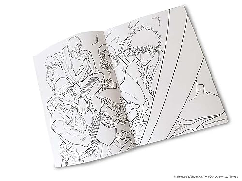 BLEACH: The Official Anime Coloring Book (Bleach: The Official Coloring Book) WoodArtSupply