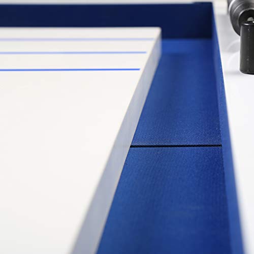 Hathaway Crestline 12-Ft Indoor/Outdoor Shuffleboard Table, Great for Patio, Decks and Family Game Rooms - Designed to Withstand The Elements, White Hathaway