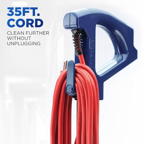 Oreck Commercial XL Vacuum Cleaner, Bagged Upright Vac for Carpets and Hard Floor, Lightweight, Automatic Height Adjust, High-Speed Brush Roll, Powerful Vacuum Cleaners for Commercial Use Oreck