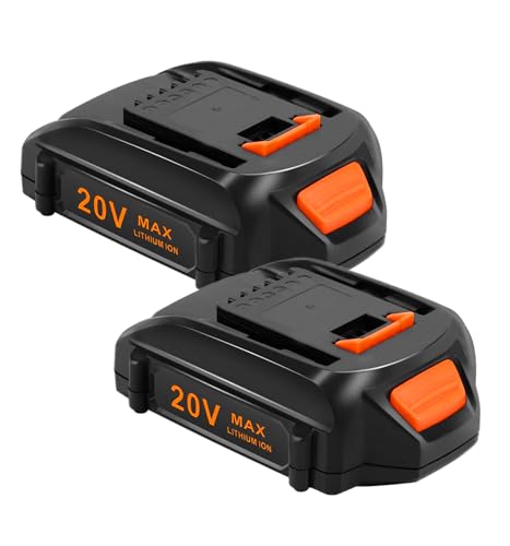 Upgraded 3.5Ah 2Pack 20V Battery Replacement for Battery 20V Power Share Max 20V Lithium-ion Battery Compatible with 20V Battery WA3575 WA3525 WA3520 WG151s WG891 Leaf Blower Tools Batteries Bonadget