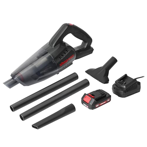 Shop-Vac 5430087 Handheld Vacuum, Cordless Rechargeable Lithium 20V, Lightweight Design, Ideal for Quick Cleanups in Home, Garage, and Vehicle Shop-Vac