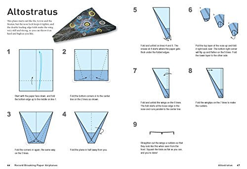 Record Breaking Paper Airplanes Kit: Make Paper Planes Based on the Fastest, Longest-Flying Planes in the World!: Kit with Book, 16 Designs & 48 Fold-up Planes Tuttle Publishing