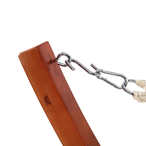 ONCLOUD Hammock Wood Arc Stand with Double Hammock (10.5 ft) ONCLOUD