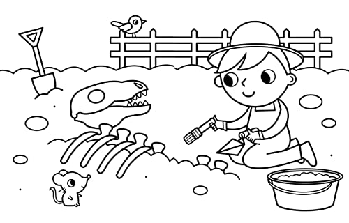 My Busy Dinosaur Coloring Book (My Busy Coloring) WoodArtSupply