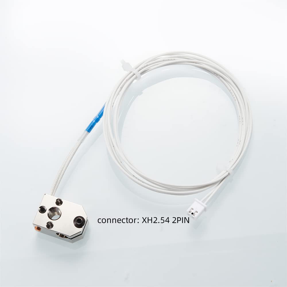 Upgrade 3D Printer NTC 100K 3950 Thermistor, HT-NTC100K Ender 3 Thermistor Sensor and 3D Printer Heater Cartridge Wire 12V40W Compatible for E3D V6 PT100 Ender 3, Ender 3 V2, Ender 5/PRO CR-10, SAPLUSREPRAP