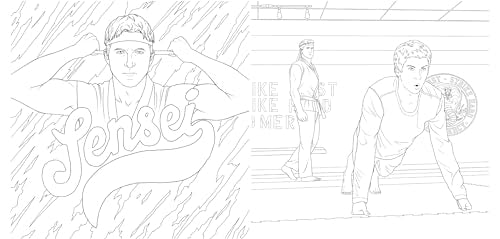 Cobra Kai: The Official Coloring Book WoodArtSupply