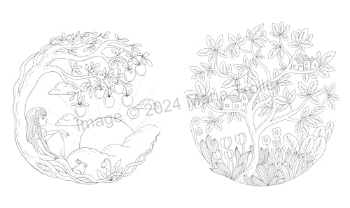 Shooting Star: Coloring Book (Maria Trolle) WoodArtSupply