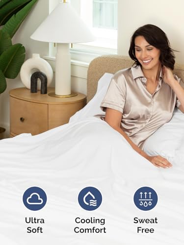 Extra Deep King Sheet Set - 6 Piece Breathable and Cooling Sheets - Hotel Luxury Bedding for Women, Men, Kids & Teens - Easy & Secure Fit - Soft, Wrinkle Free and Comfy - Extra Deep Pockets - White CGK Unlimited