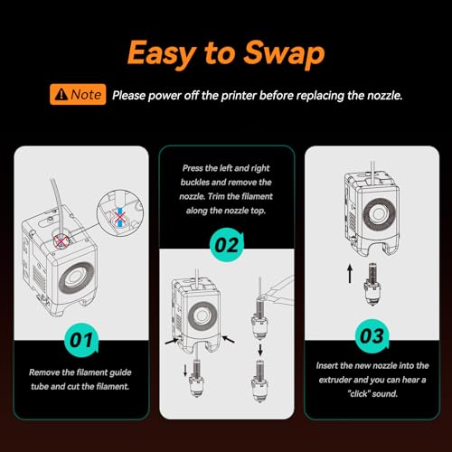 FLASHFORGE Adventurer 5M Pro 3D Printer with Extra 0.4mm and 0.6mm Nozzle Creator