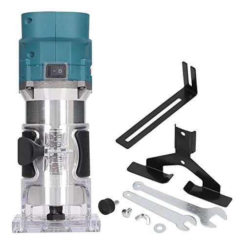 Cordless Brushless Woodworking Trimmer 18V Lithium Ion Battery Router High Accuracy Ergonomic for Woodworking Enthusiasts Mavaol
