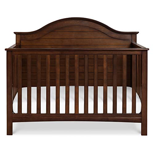 Carter's by DaVinci Nolan 4-in-1 Convertible Crib in Espresso, Greenguard Gold Certified, 57.5x30.8x47 Inch (Pack of 1) DaVinci