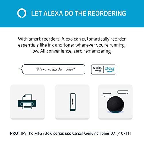 Canon imageCLASS MF273dw - Wireless Monochrome Laser Printer, Print, Copy and Scan with Auto Document Feeder, Black Canon