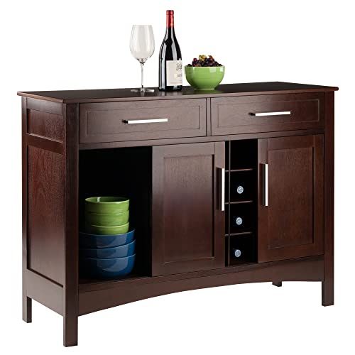 Winsome Gordon Cabinet Buffet, Walnut Winsome