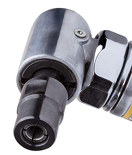 Air Die Grinder Kit Pneumatic Compact Right Angle Head Mill Engraving Tool Polishing Machine 22000 Rpm Rockwood