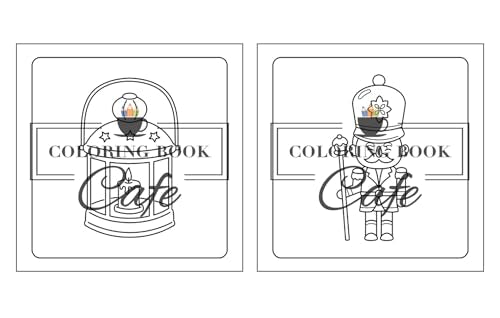 Cute Christmas: Bold and Easy Coloring Book for Adults and Teens Featuring Adorable Christmas Designs for Stress Relief and Relaxation WoodArtSupply