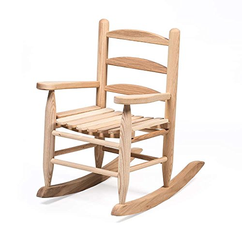 Lehman's Handcrafted Eli & Mattie Amish Made Children's Size Wooden Rocking Chair Lehman's