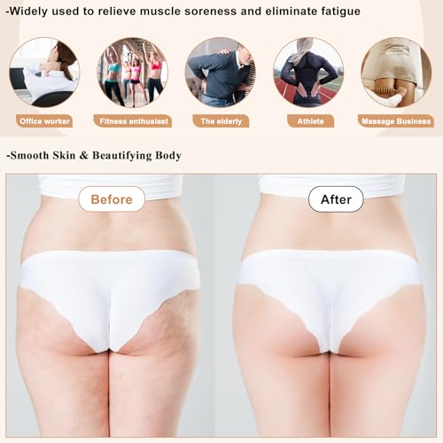 Dukucr 3Pcs Wood Therapy Massage Tools Lymphatic Drainage Massager Wooden Massager Body Sculpting Tools for Maderoterapia,Anti-Cellulite,Pain Relief Dukucr
