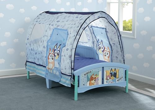 Delta Children – Bluey Plastic Toddler Bed with Tent