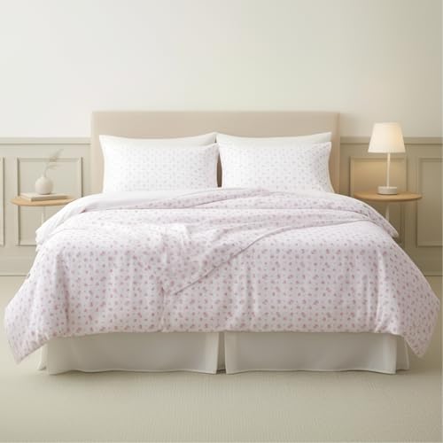 Modern Threads Silky Soft Microfiber and Wrinkle Free Sheets - Luxurious Microfiber Bed Sheets Includes Flat Sheet, Fitted Sheet with Deep Pockets, & Pillowcases Ivory, Full Modern Threads