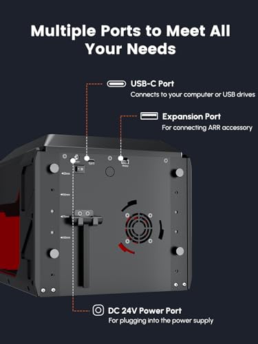 AlgoLaser 5W Smart Laser Engraver Machine: Portable Laser Engraver with 3.5" Touchscreen & AlgoOS System - Hand Draw/Wireless Transmission/SD Card/Offline - Laser Engraving for Wood, Leather AlgoLaser