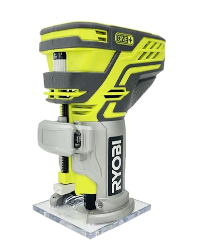 RYOBI ONE+ 18V Cordless Fixed Base Trim Router with 24-Piece Router Bit Set A252401 (Bulk Packaged) RYOBI