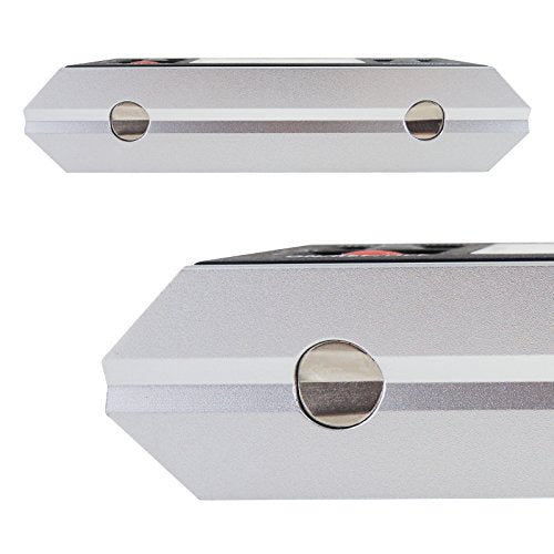 Digital Angle Finder Magnetic Protractor Inclinometer Angle Level Meter Angle Finder Tool Digital Protractor Bevel Gauge for Woodworking,Table Saw,Construction V-Groove 0~360 degree with Backlight Gain Express
