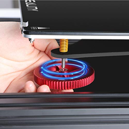 Creality 4PCS Upgraded Aluminum Hand Twist Leveling Nut and 4PCS Hot Bed Die Springs for Ender 3/3 Pro/3 V2, Ender 3 Neo/Ender 3 V2 Neo,Ender 3 S1 Pro,Ender 5/5 Plus/Pro, CR-10 3D Printer MECH SOLUTIONS LTD