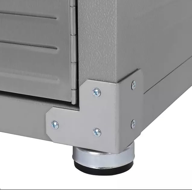 Heavy-Duty Commercial UltraHD Storage Cabinet (Granite Gray, 60" W x 24" D x 72" H) Generic