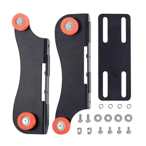 UniTak3D Ender 3 Metal Filament Spool Holder Upgrade Adjustable Roller Bracket with Bearing for TPU/PLA/ABS/PETG/Nylon/Wood Filament for Creality Ender 3 V2,Ender 3 Pro,Ender 5,CR10 3D Printers UniTak3D