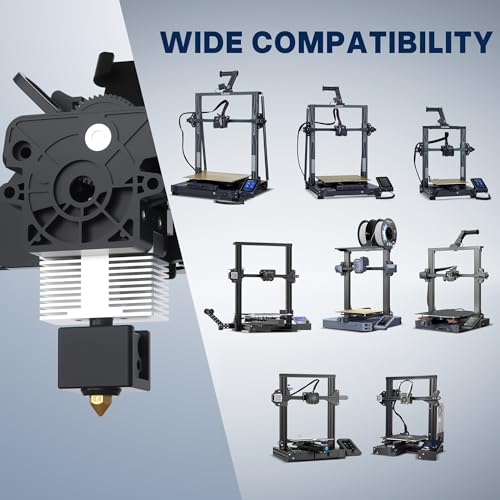 ELEGOO 26pcs MK8 Nozzles Multi Size, 3D Printer Brass Hotend Nozzles 0.2mm/0.3mm/0.4mm/0.5mm/0.6mm/0.8mm/1.0mm with DIY Tools Compatible with Neptune 3 Series and More ELEGOO