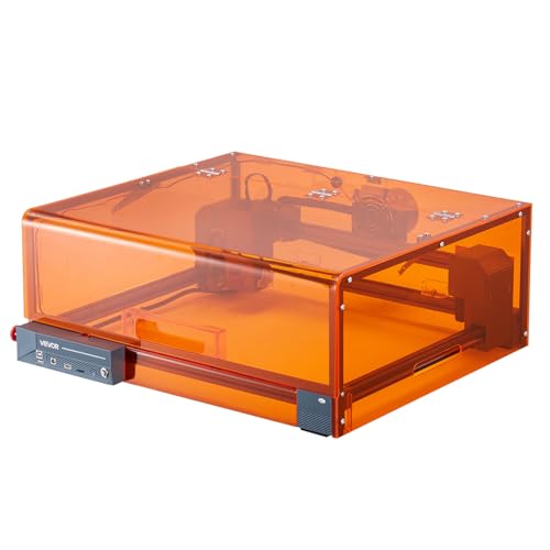 VEVOR Laser Engraver, 20W, Laser Engraving and Cutting Machine with Enclosure, Laser Cutter Engraver Machine, 7000 mm/min, 11.8 x 11.8 in Working Area, for Wood, Leather, Glass, Certain Metal, Class 1 VEVOR