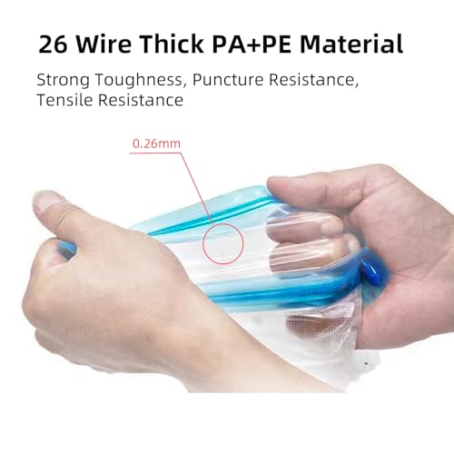 GIANTARM Filament Storage Bags Kit, 10pcs 0.26mm Filament Vacuum Bags with Electric Pump, 3D Printer Filament Storage, 39.5x32.5cm (No Battery) GIANTARM