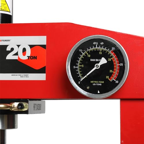 AFF 20 Ton Hydraulic Shop Press - Super Duty American Forge