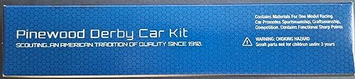 Official Pinewood Derby Car Kit Boy Scouts of America