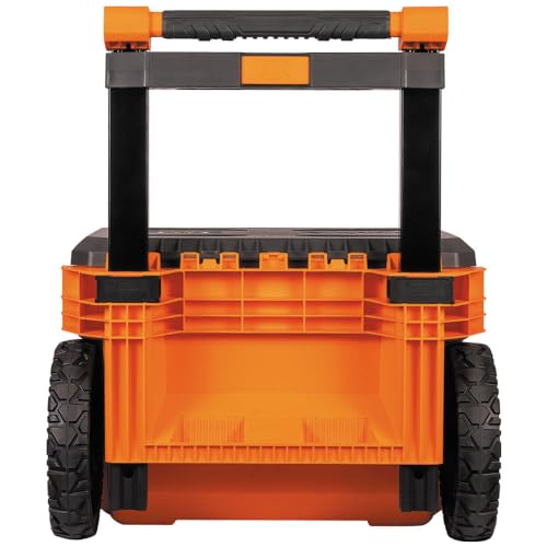 Klein Tools 54802MB MODbox Rolling Toolbox, Modular Tool Storage System with Side Mounting, 10-Inch Rubber Wheels, Removable Handle Klein Tools