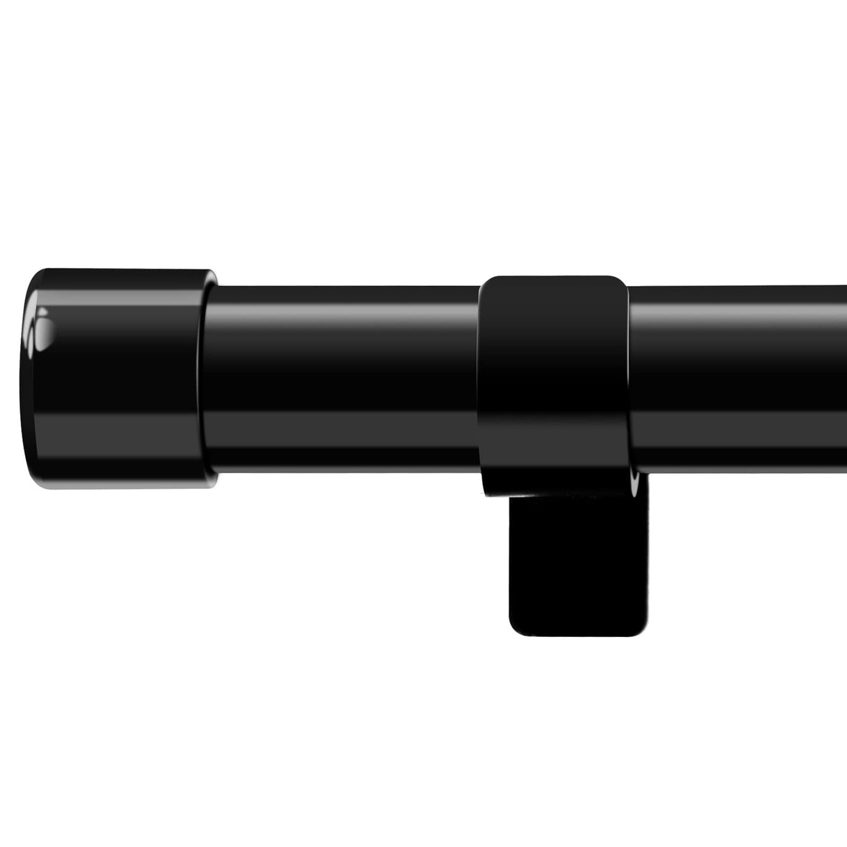 Extra Long Blackout Curtain Rods 120-inch to 175-inch - 1"Heavy Duty Adjustable Outdoor Curtain Rods for Windows,Patio Rustproof (10-14.5ft) - Black Bird Twig