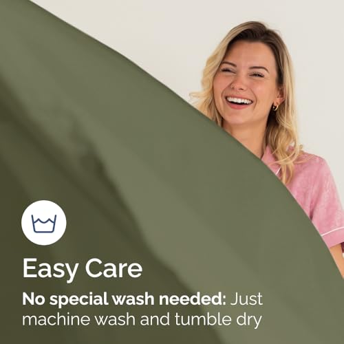 Queen Fitted Bed Sheet - Bottom Single Fitted Sheet Only - Soft Hotel Luxury Bedding w/ 8-16 Inch Deep Pockets - Breathable, Cooling & Wrinkle Free - Easy-Care, Fade and Shrink Resistant - Sage Green CGK Unlimited