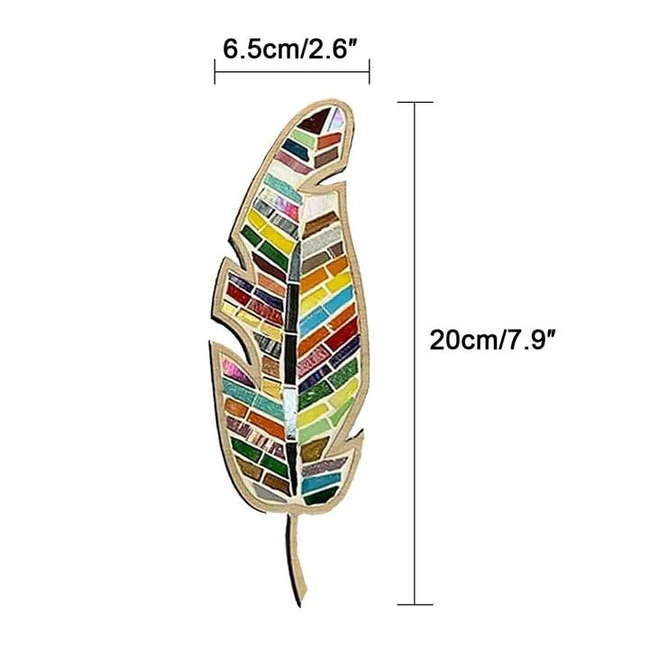 EOQIFJM Craft Kit for Adults - Porcelain Tile Mixed Colour Mosaic DIY Home Decoration Painting Art EOQIFJM