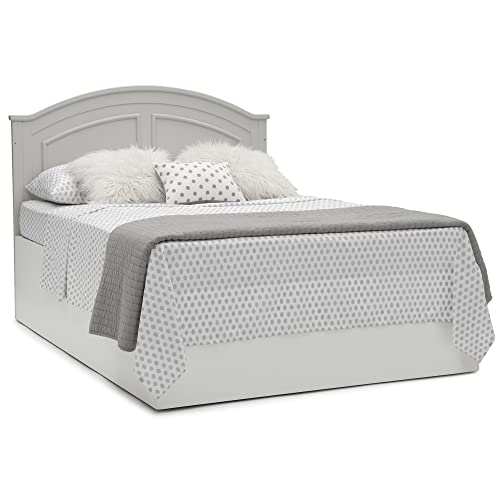 Delta Children Perry 6-in-1 Convertible Crib - Greenguard Gold Certified, Moonstruck Grey Delta Children