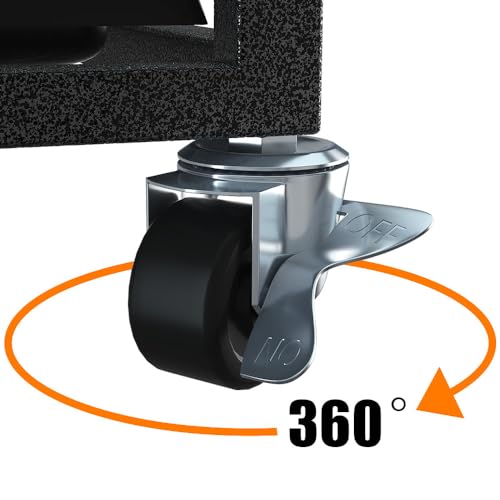 BOLDBONE 42" Furniture Dog Crate for Large Dogs, Heavy Duty Dog Kennel Indoor with Removable Crate Trays, Wheels and Stylish Wooden Top, Extra Large XL XXL Dog Cage BOLDBONE