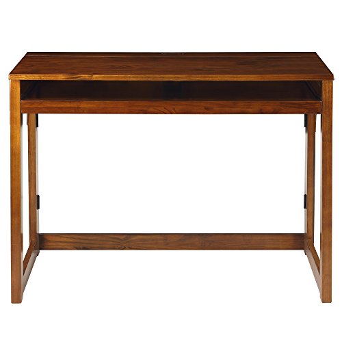 Casual Home Folding Desk with Pull-Out & USB Ports Casual Home