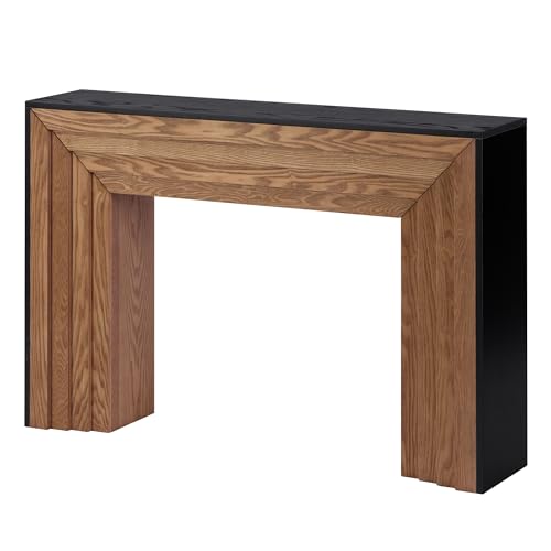MDQMD 47'' Console Table for Entryway,Mid Century Modern Console Table,Narrow Entryway Table for Living Room, Hallway, Foyer, Easy Assembly MDQMD