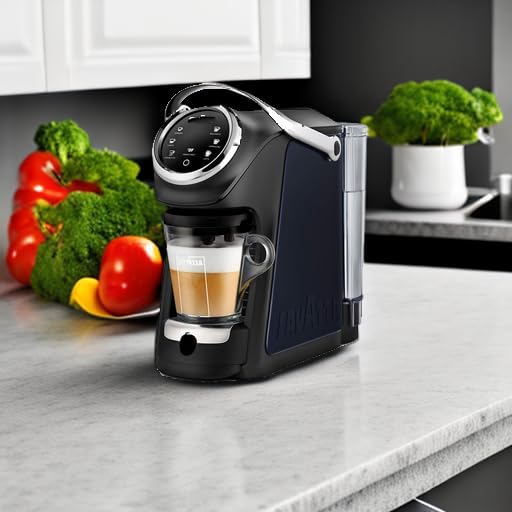 Lavazza Expert Coffee Classy Plus Single Serve ALL-IN-ONE Espresso & Coffee Brewer Machine - LB 400 - (Includes Built-in Milk Vessel/Frother) Lavazza