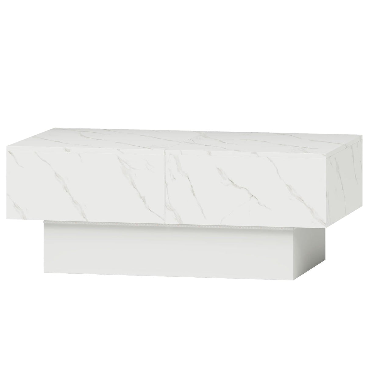 HedoAjim Coffee Table with Large Storage for Living Room Farmhouse Center Tables Mesas De Centro para Salas Modernas Nesting Modern Coffee Table for Reception Room HedoAjim