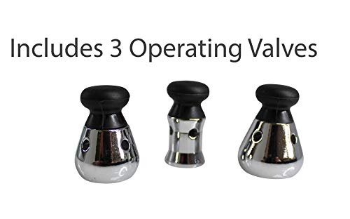 Mirro 92116 Polished Aluminum 5 / 10 / 15-PSI Pressure Cooker / Canner Cookware, 16-Quart, Silver Mirro