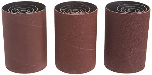 WEN 6510SPC Assorted Grits Spindle Sanding Sleeves (18 Pack) WEN