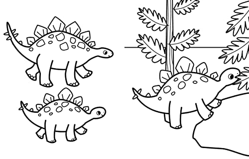 My Busy Dinosaur Coloring Book (My Busy Coloring) WoodArtSupply