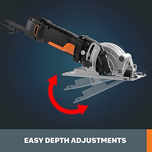 Worx WX439L 4.5 Amp WORXSAW 4.5" Electric Compact Circular Saw WORX